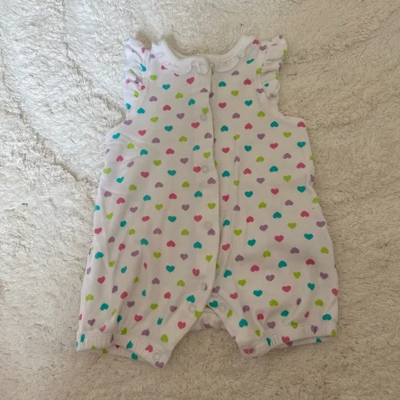 Little Me - 4 Rompers - Picture 5 of 6
